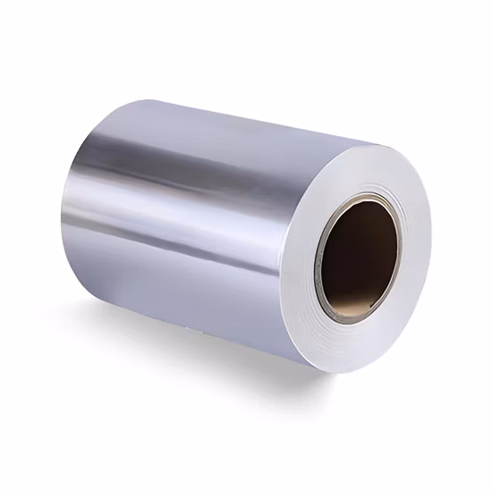 Adesivo autoadesivo di alta qualità su misura con etichetta argento brillante